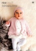 Knitting Pattern - Rico 787 - Baby Dream DK Uni - Cardigan and Hat